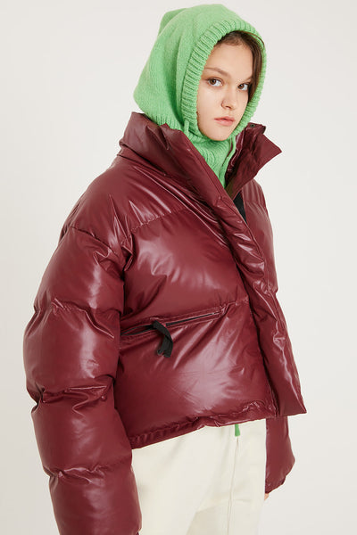 STORETS.us Harlow Faux Leather Puffer Jacket