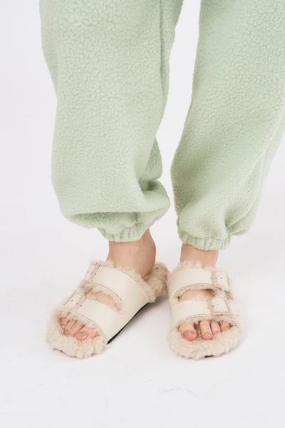 STORETS.us Andy Faux Shearling Slippers
