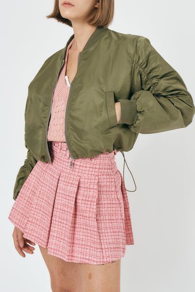 STORETS.us Claire Ruched Sleeve Jacket