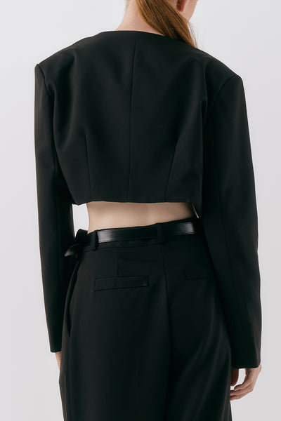 STORETS.us Evie Cropped Open Jacket