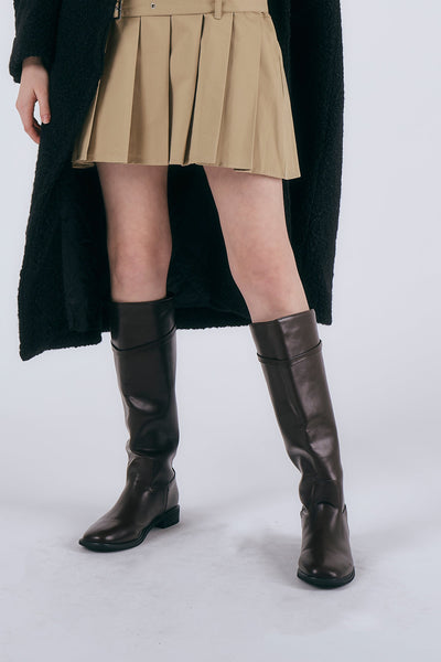 STORETS.us Belted Knee-length Boots