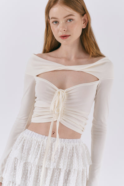 STORETS.us Peony Cut Out Top