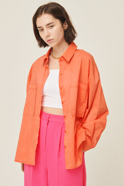 STORETS.us Sophia Relaxed Fit Cotton Shirt