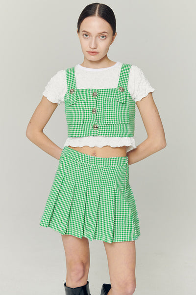 STORETS.us Haley Buttoned Crop Top