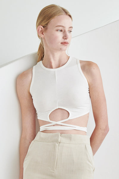 STORETS.us Pao Wrap String Top