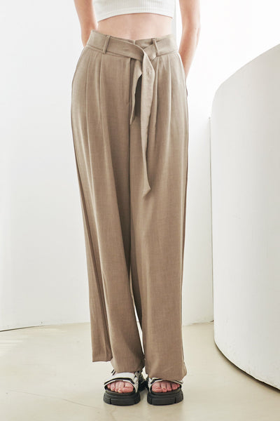 STORETS.us Tammy Belted Pintuck Pants