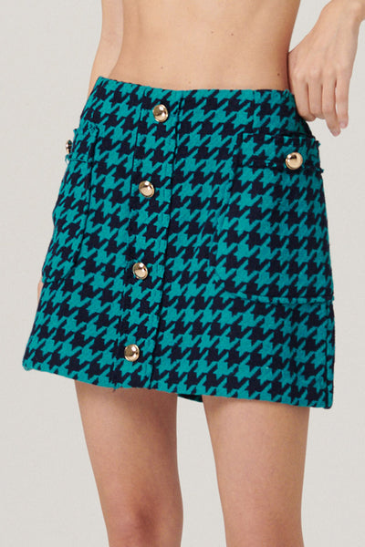 STORETS.us Allen Frayed Mini Skirt