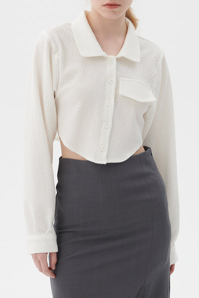 STORETS.us Anna Cropped Shirt