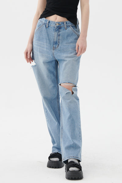 STORETS.us Cassidy Cutout Wide Jeans