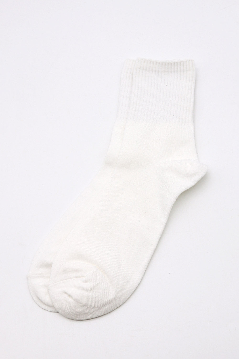 STORETS.us Unisex Plain Ribbed Socks
