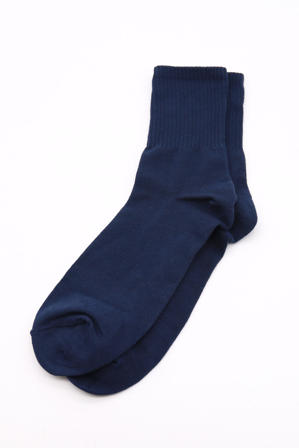 STORETS.us Unisex Plain Ribbed Socks