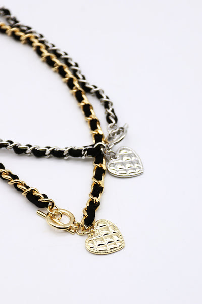 STORETS.us Black Chain Heart Necklace