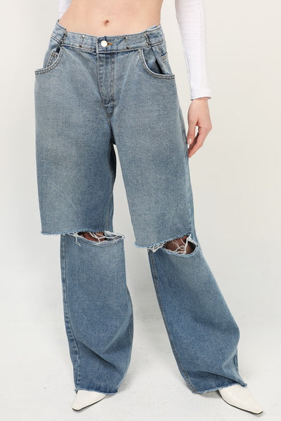 STORETS.us Vera Slash Cutout Jeans