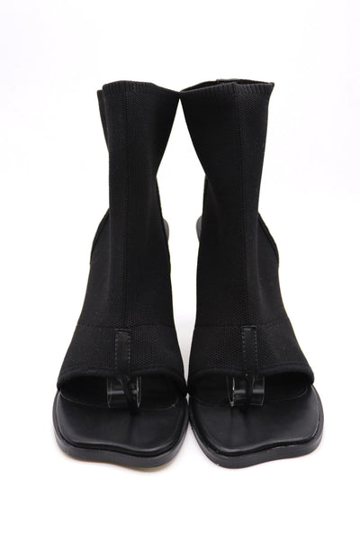 STORETS.us Natalie Open Toe Ankle Sock Boots