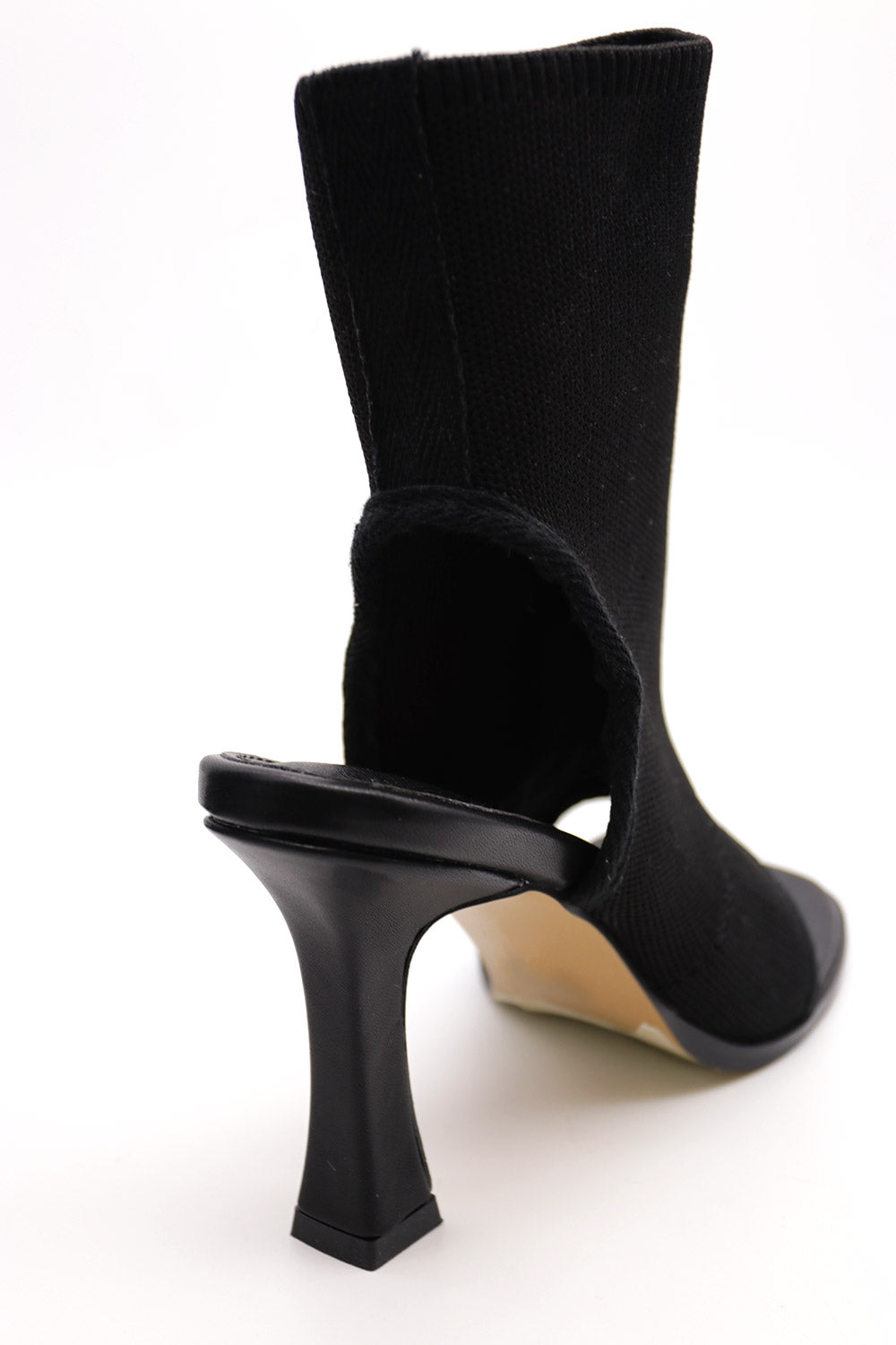 STORETS.us Natalie Open Toe Ankle Sock Boots