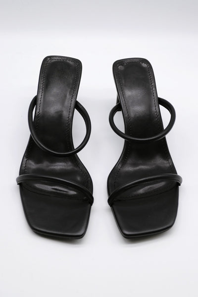STORETS.us Two-Strap Square Toe Heels