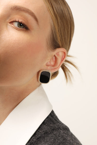 STORETS.us Statement Jewel Stud Earrings