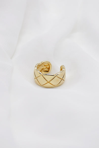 STORETS.us Quilted Statement Ring