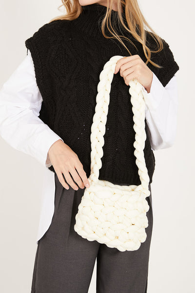 STORETS.us Yvette Chunky Knitted Shoulder Bag
